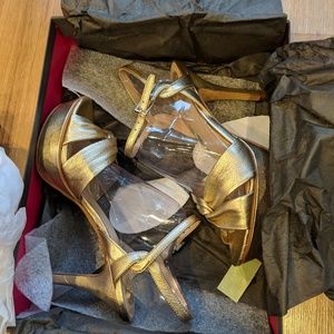 New Gold Heels